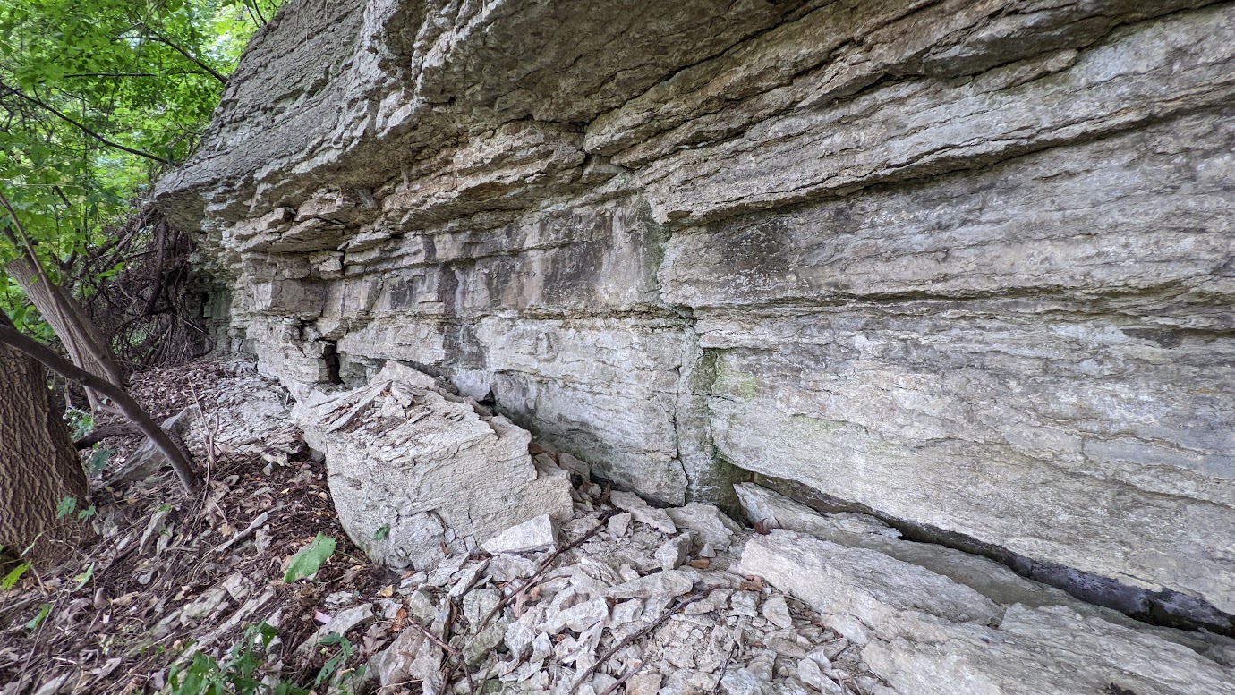 Platteville limestone