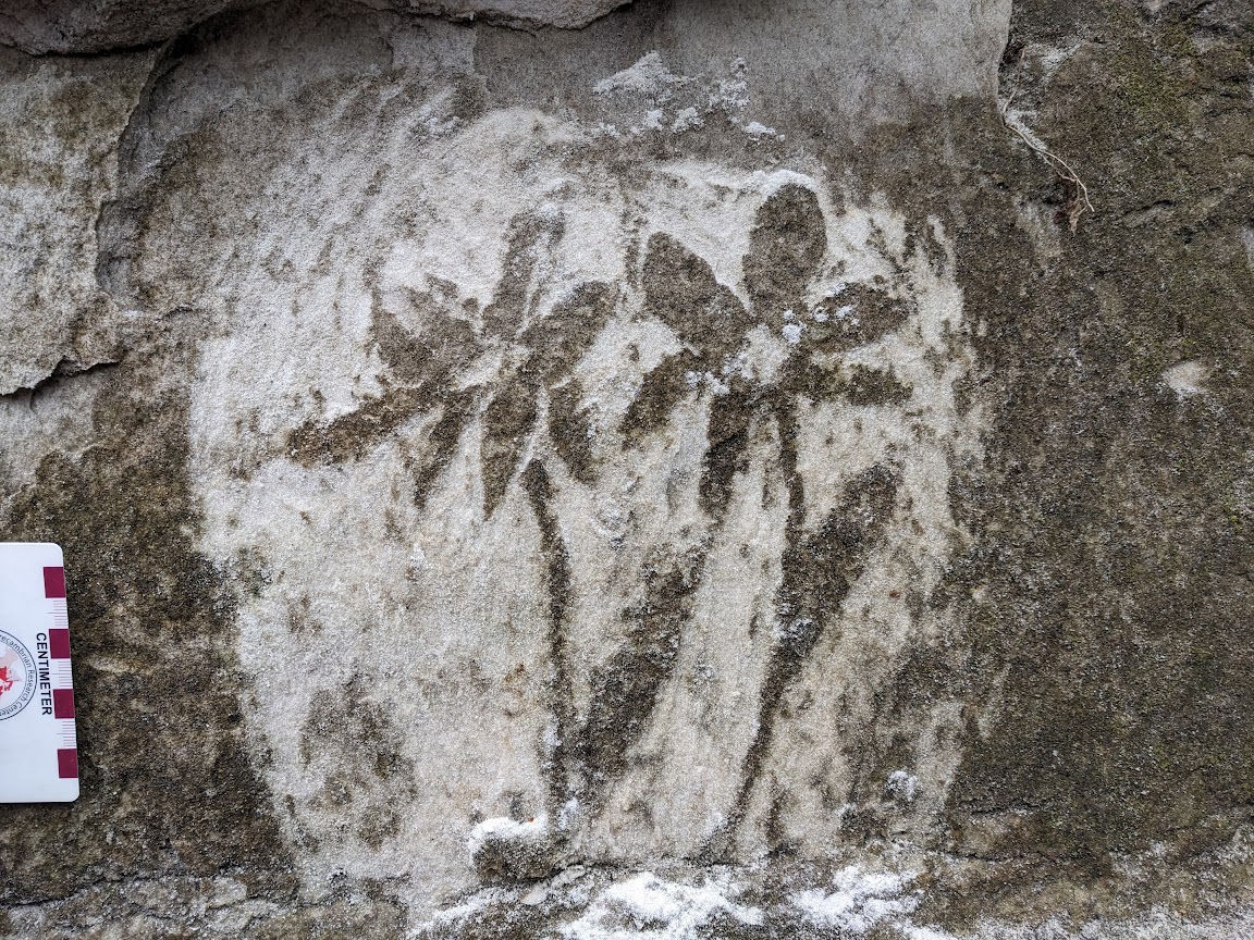 Etching in the St peter sandstone